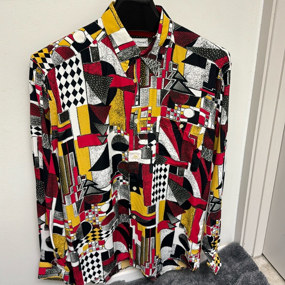 Rare men’s vintage. 80s Giorgio Danieli handmade Italy M